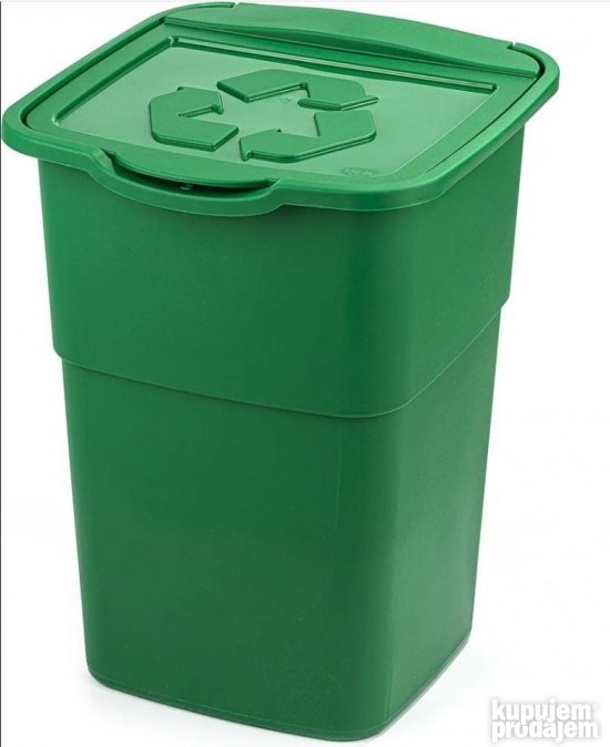 Plasticna Kanta za Smece 50L Zelena - Eko Master
