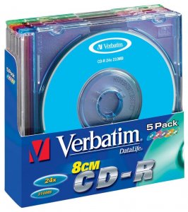 VERBATIM mini CD i DVD diskovi