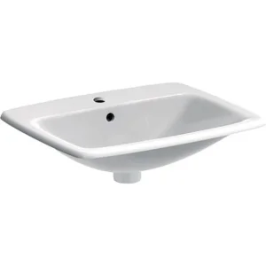 Lavabo ugradni u ravnu ploču selnova square 550x450 ima prel