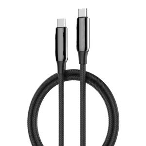 Kabel LDNIO LC921c 240W Type-C na Type-C sivi 1m