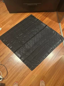 Velika crna DIOR marama svilena nova original