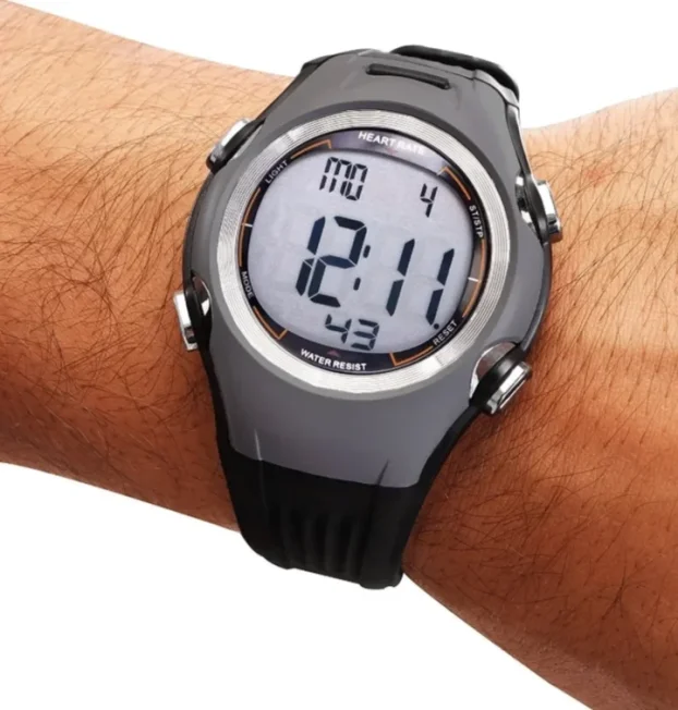 Digitalni Polar sat za trcanje Fitness Pulse narandžasti