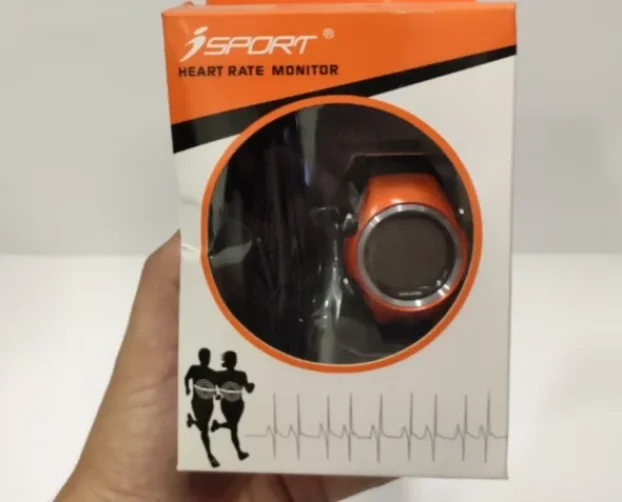 Digitalni Polar sat za trcanje Fitness Pulse narandžasti