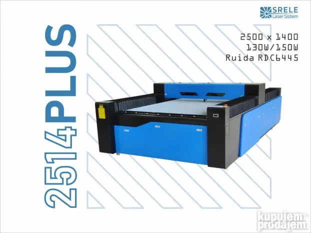 CNC LASER CNC CO2 250X140cm 130w / 150w