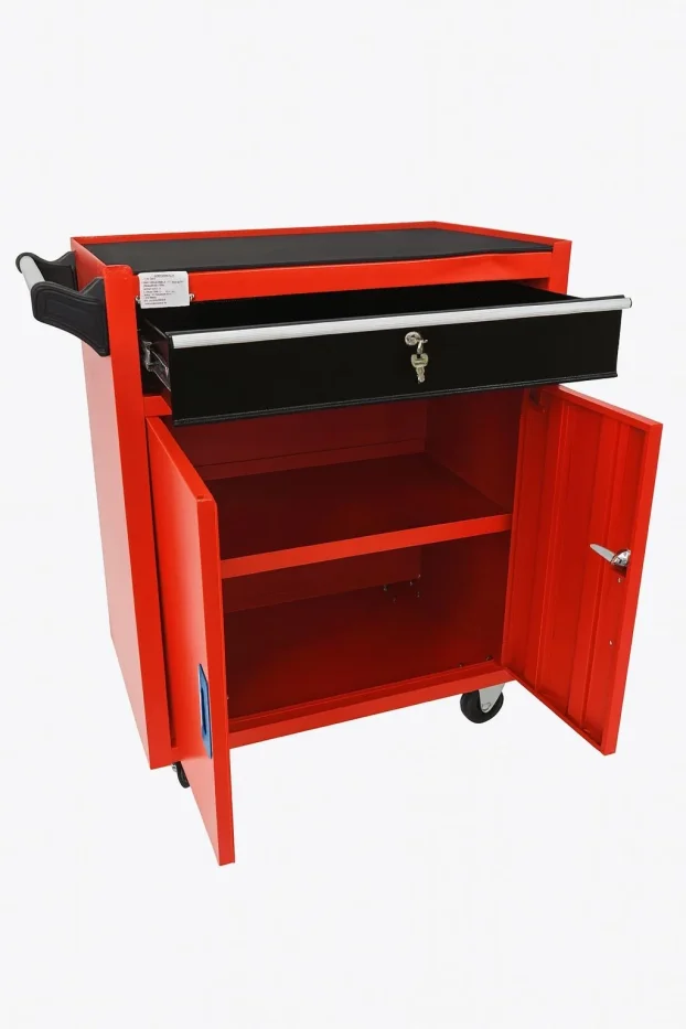 Kolica za alat sa fiokom i ormarićem