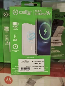 Celly MagSafe Power Bank 5000mAh