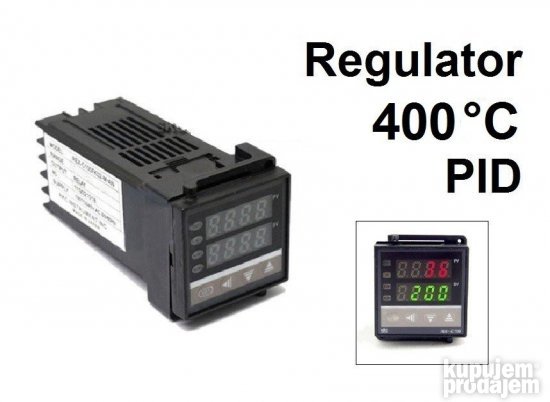 PID Termoregulator 400C - SSR - 220V