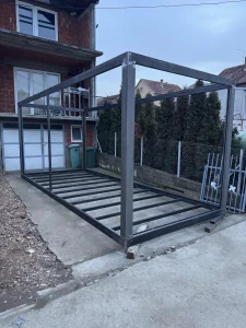 Konstrukcija za modularni montazni kontejner 600x240cm