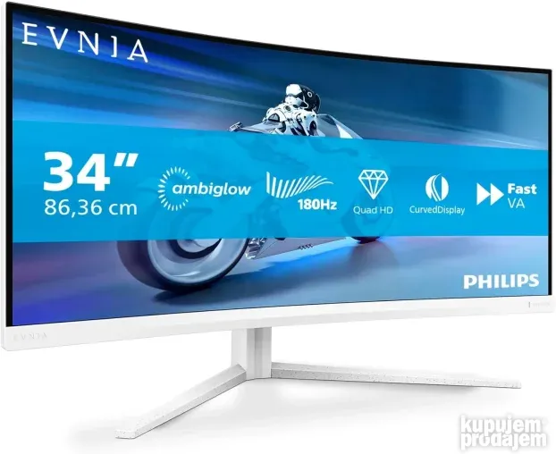 Philips 34M2C5501A/00 34" GAMING 1440p 180Hz 0.5ms IPS novo