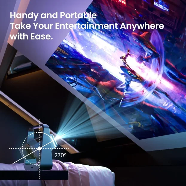 Android projektor Eeenfy Venus V1 LED native ful HD 1080/BH