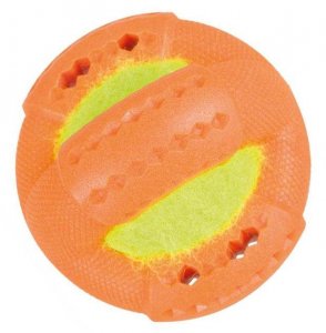 Prsten sa tenis lopticom narandžasta