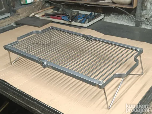 Piknik preklopna rešetka za roštilj