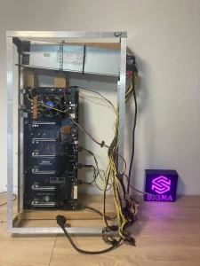 H510 BTC AsRock Celeron G5905 Lite On Serversko 2530w