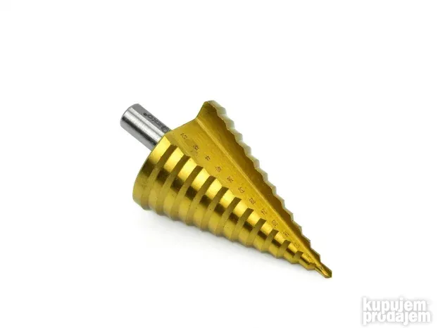 Burgija za Metal Stepenaste Titanijum 4-52 mm