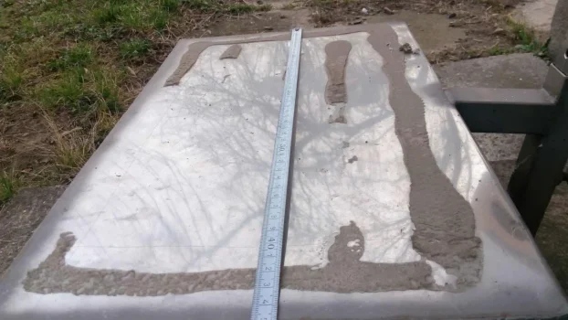 Sediste sa ostavom za camac inox
