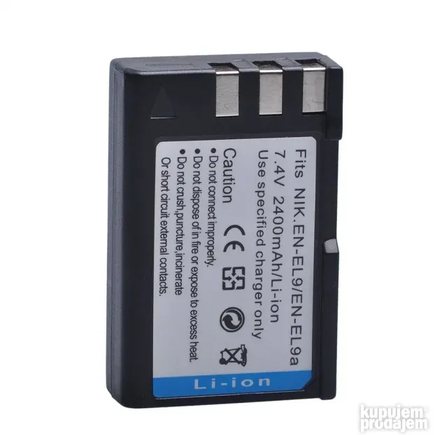 Nove Baterije za Nikon Battery EN-EL9 EN-EL3 EN-EL14 EN-EL15