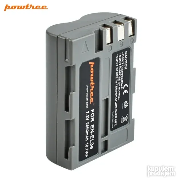 Nove Baterije za Nikon Battery EN-EL9 EN-EL3 EN-EL14 EN-EL15