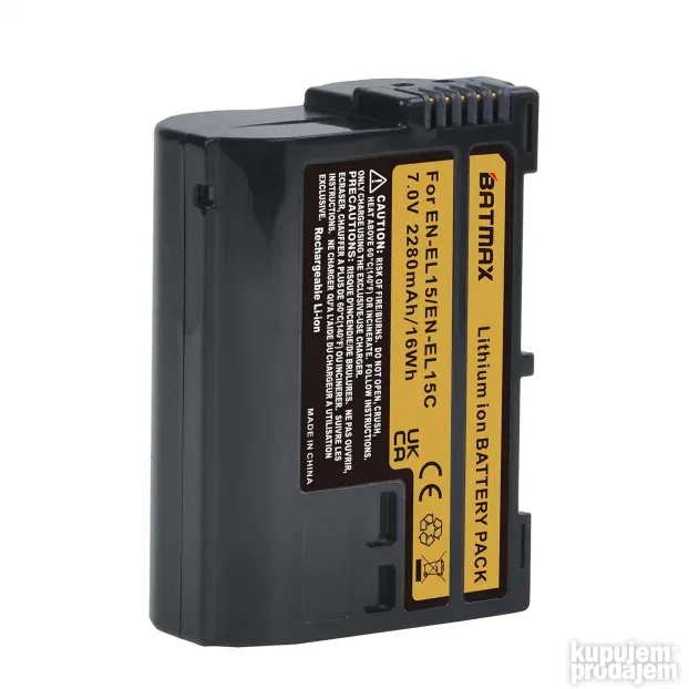 Nove Baterije za Nikon Battery EN-EL9 EN-EL3 EN-EL14 EN-EL15