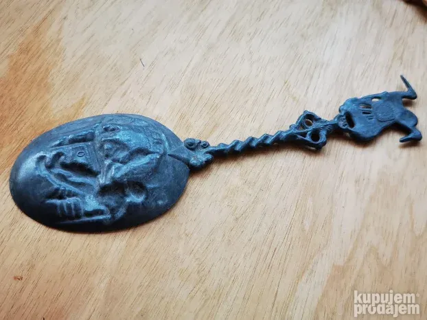 Stara Antik Velika Kasika 22 cm