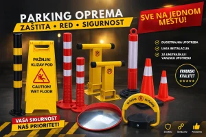 Parking Oprema Stubici Barijere Cunjevi Stoperi Rampe