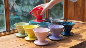 Hario keramički driper/dripper za V60 filter kafu-razne boje
