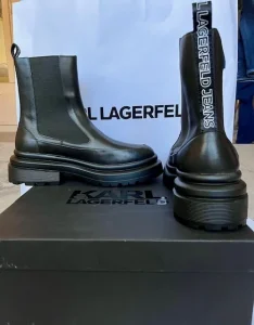 Karl Lagerfeld muske kozne cizme