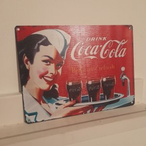Drink Coca Cola tablica 20x15cm lim