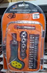 Set mini krckalice i bitova – 1/4" višenamenski odvijač set