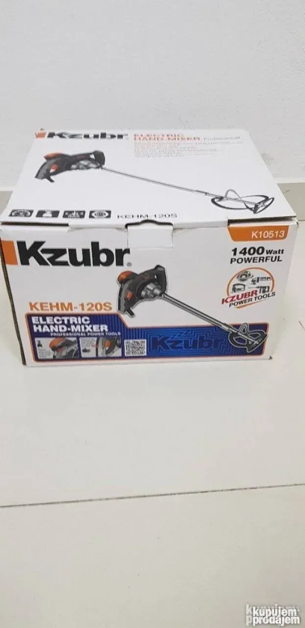 Mešač mikser za boju i malter KZUBR 1400W
