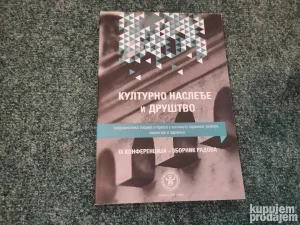 Kulturno nasledje i društvo Zbornik radova