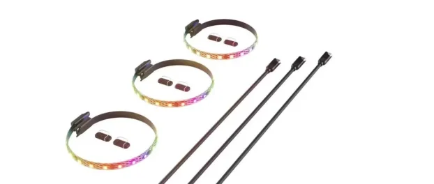 HYTE LS10 3 pack ARBG LED ribbon profil