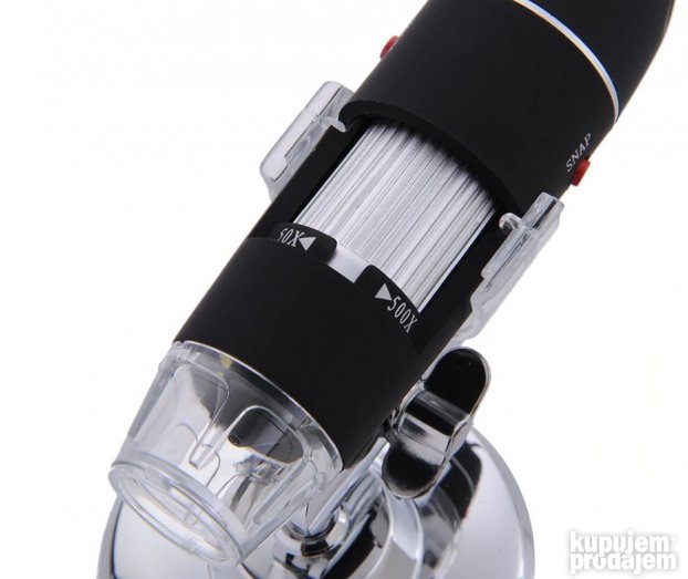 Digitalni mikroskop uvecanje 50-500X 8 led dioda