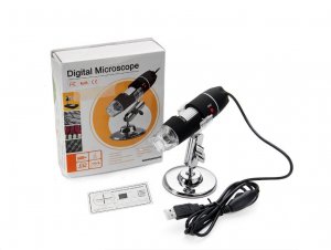 Digitalni mikroskop uvecanje 50-500X 8 led dioda