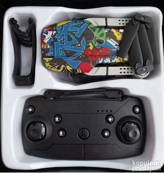 UNIKATNI Dron Za Poklon K9 Sa ULTRA HD 4K Dual Kamerom 1080P