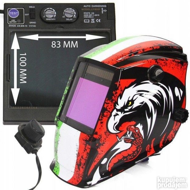 Maska za varenje F2 Orao ITA (M79387) na lageru!