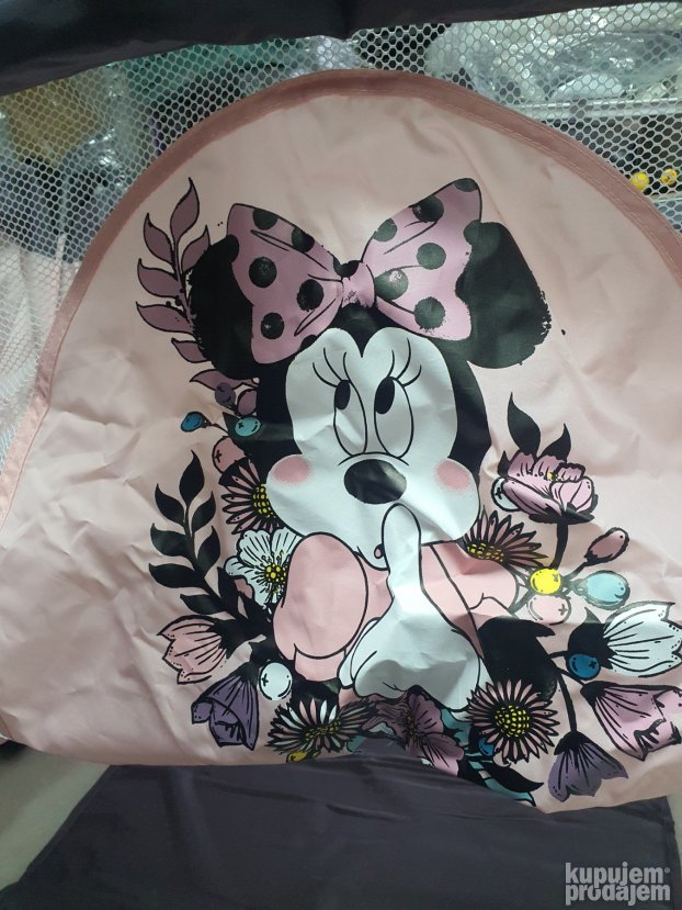 Hauck - Prenosivi Sklopivi Krevetac Minnie Sweetheart
