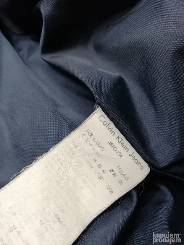 Calvin Klein JEANS perjana jakna vel. L