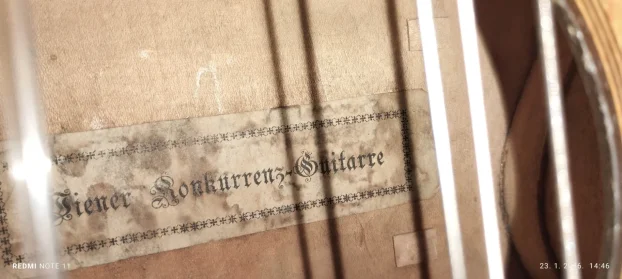 Wiener konkurrenz guitarre
