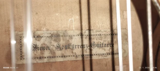 Wiener konkurrenz guitarre