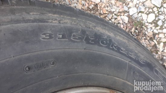 Gume 315/70R22.5