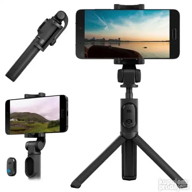Selfie stick Xiaomi + tripod - NOVO ORIGINAL