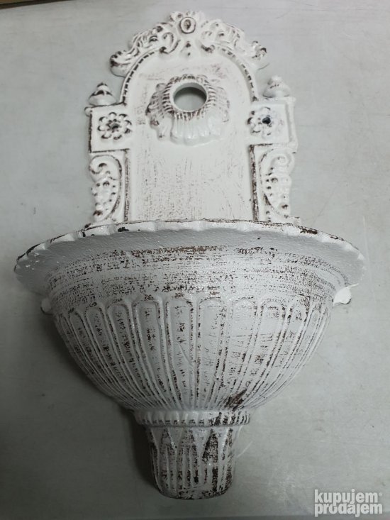 Retro Zidni Lavabo sa Slavinom 40x24.5x13cm- Relaxdays
