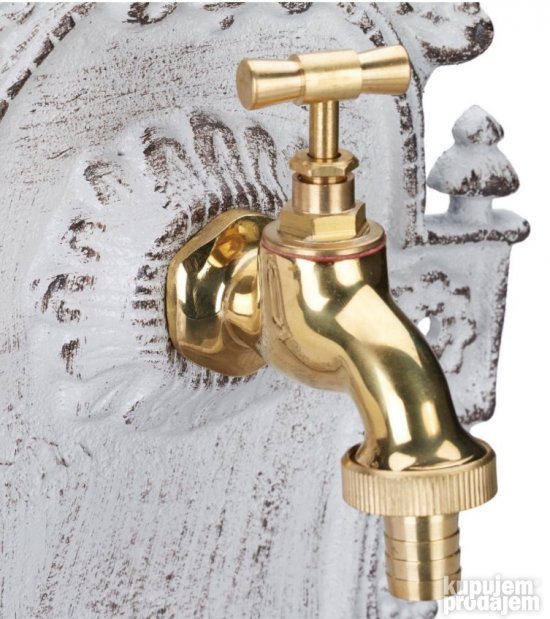 Retro Zidni Lavabo sa Slavinom 40x24.5x13cm- Relaxdays