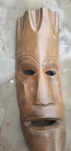 Maska od bambusa  rucni rad