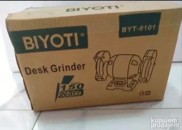 Tocilo / oštrač dvostrani Biyoti 150W