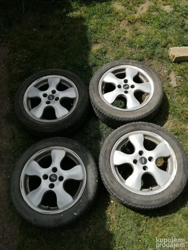 Alu felne 15 coli 4x98 sa gumama