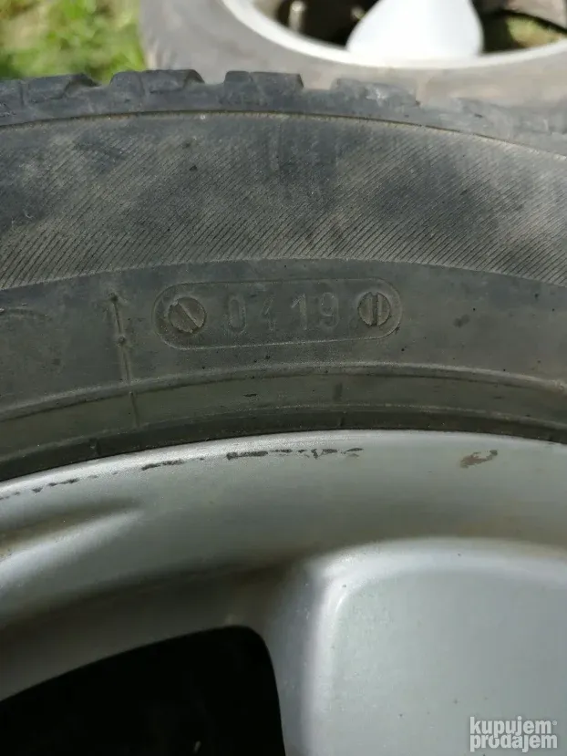 Alu felne 15 coli 4x98 sa gumama