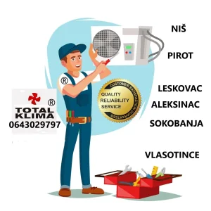 Montaza/ugradnja/servis klima uredjaja -profesionalni servis