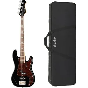Harley Benton MV-4PJ Black w/Case Bass Gitara