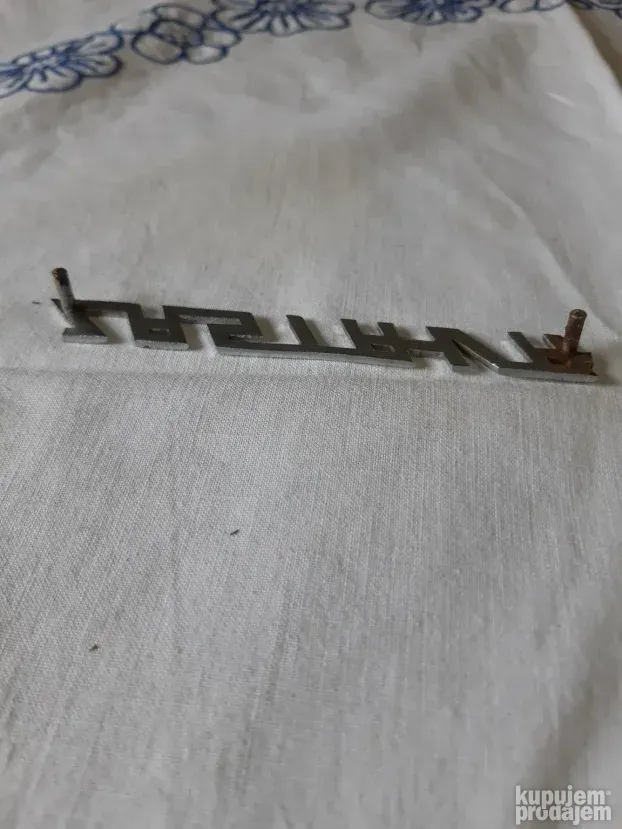 Zastava automobili - Niklovana oznaka  2